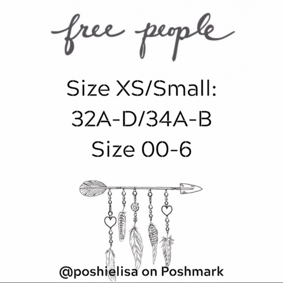 Free People Bandeau XS/S in Black - Picture 4 of 4